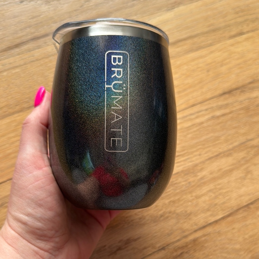 Black Wine Tumbler